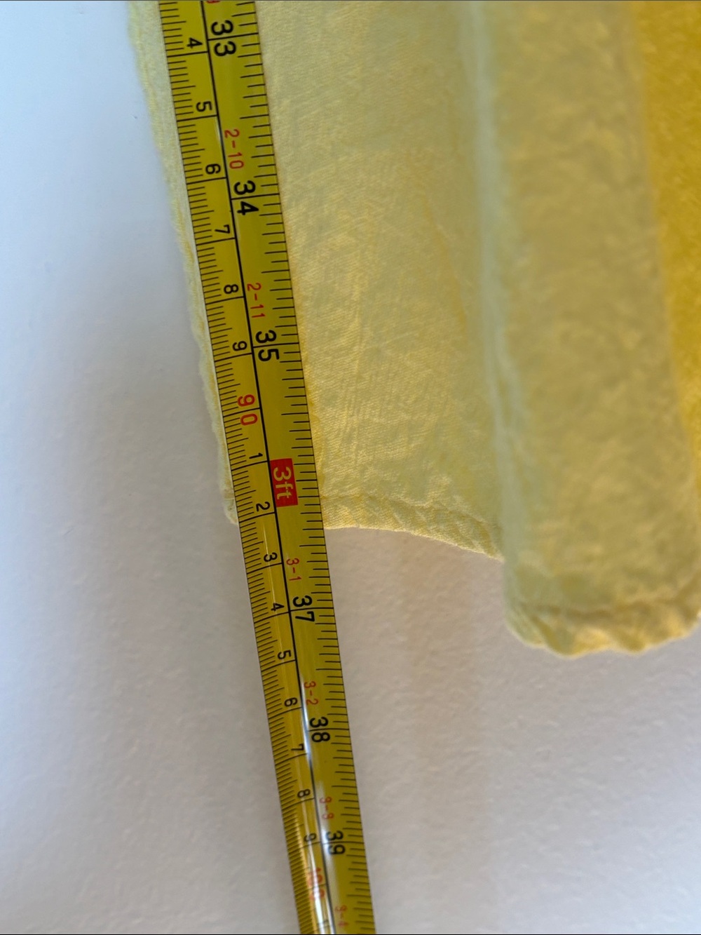 Sunny Yellow Tie-Front Sundress Buttons Sleeveless Smocked Back Butter Yellow - Picture 9 of 12